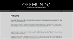 Desktop Screenshot of oremundo.org